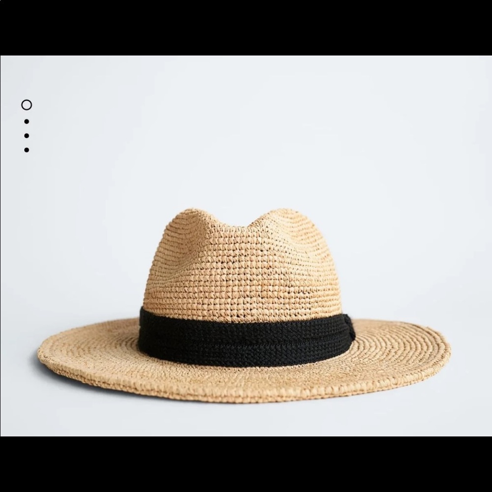 Zara woven hat